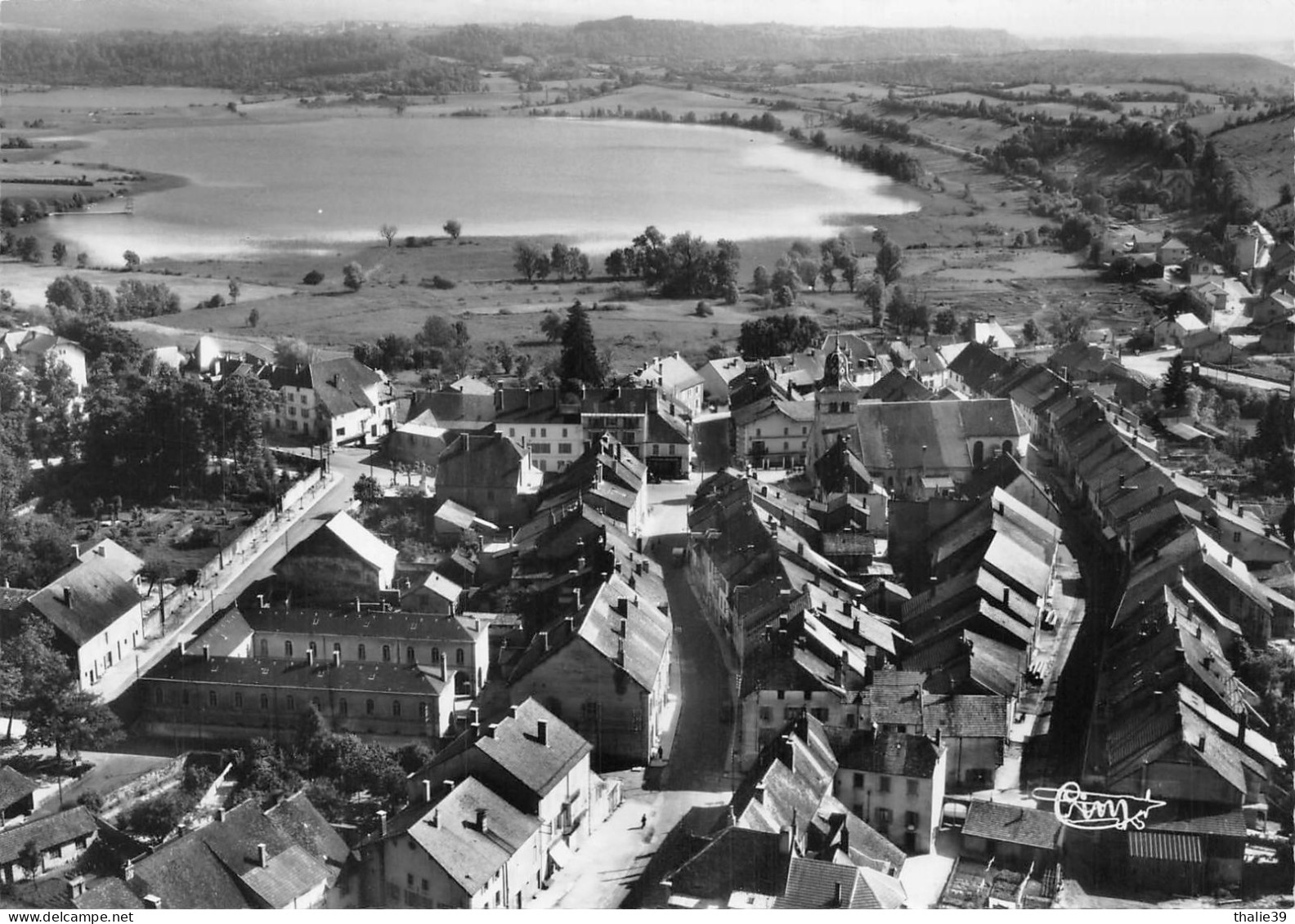 Clairvaux Vue Aérienne Cim - Clairvaux Les Lacs