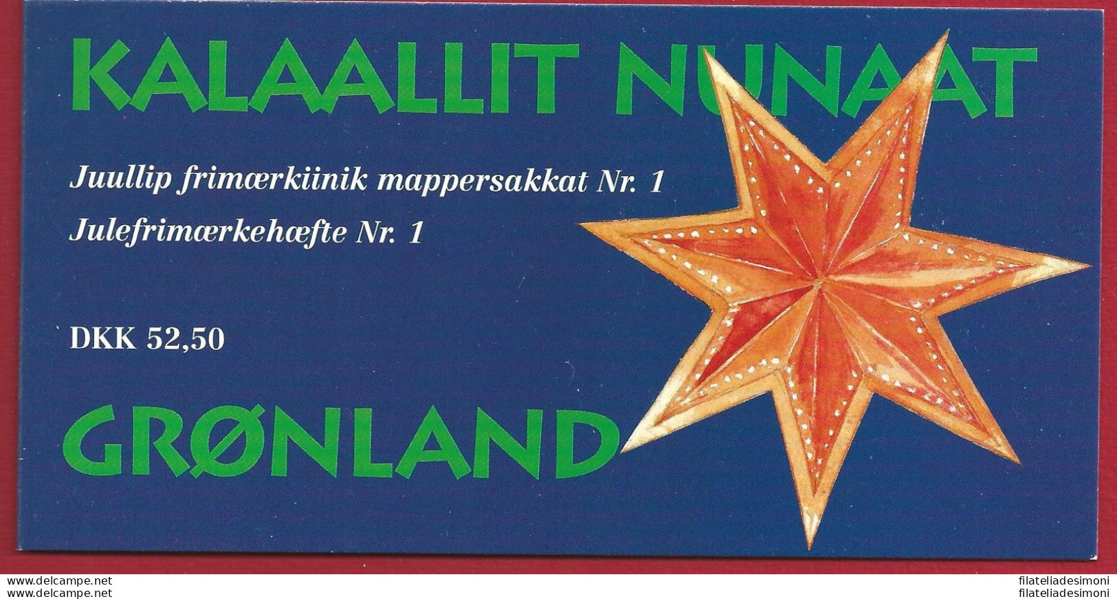 1996 GROENLANDIA , Libretto N° 285 Natale - Other & Unclassified