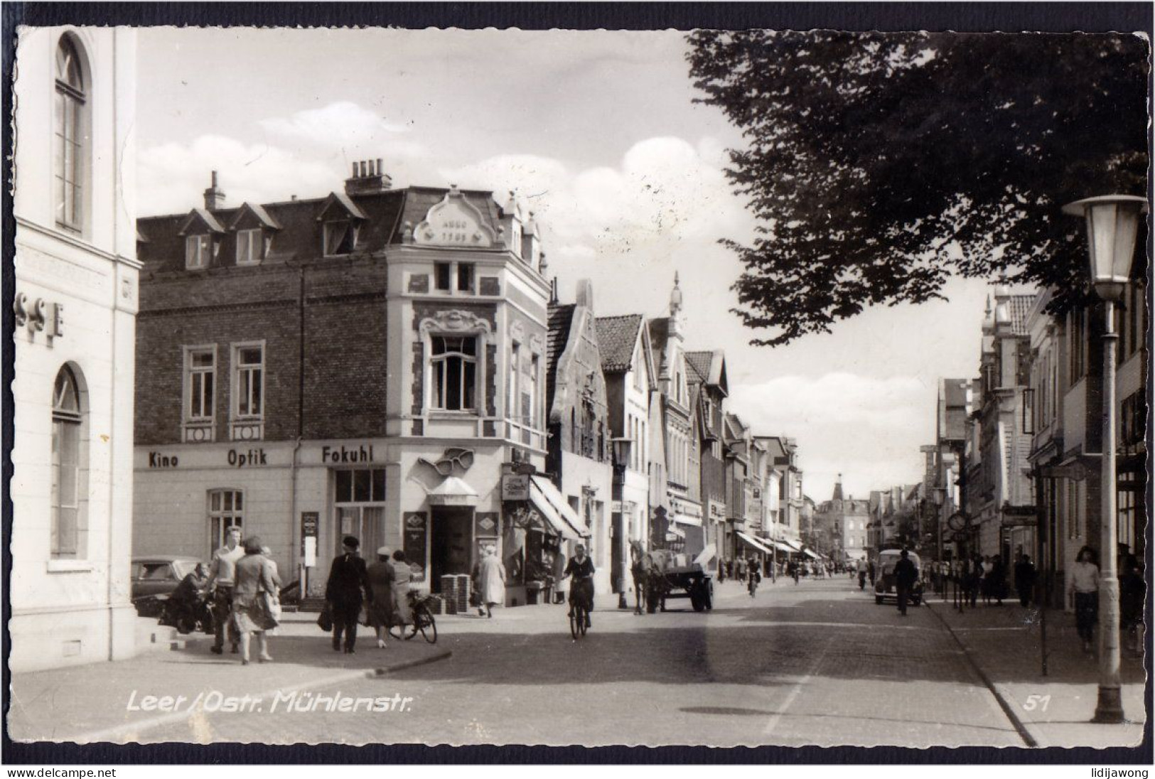 Leer / Ostfriesland - Old Postcard 1962 (see Sales Conditions) - Leer