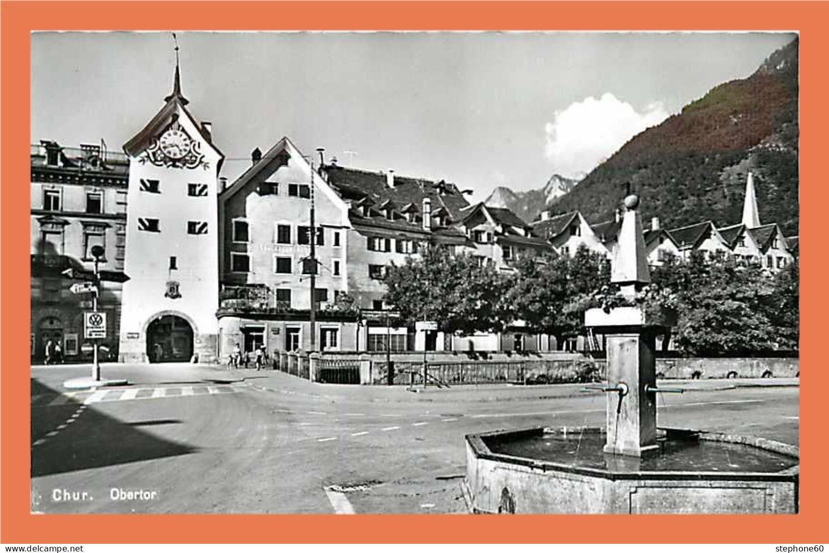 A434 / 095 CHUR Obertor ( Fontaine ) - Coira