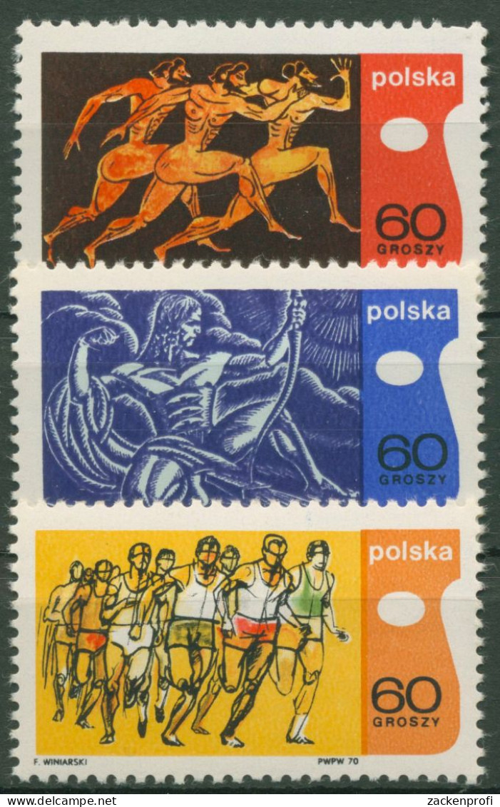 Polen 1970 Internationale Olympische Akademie 2010/12 Postfrisch - Unused Stamps