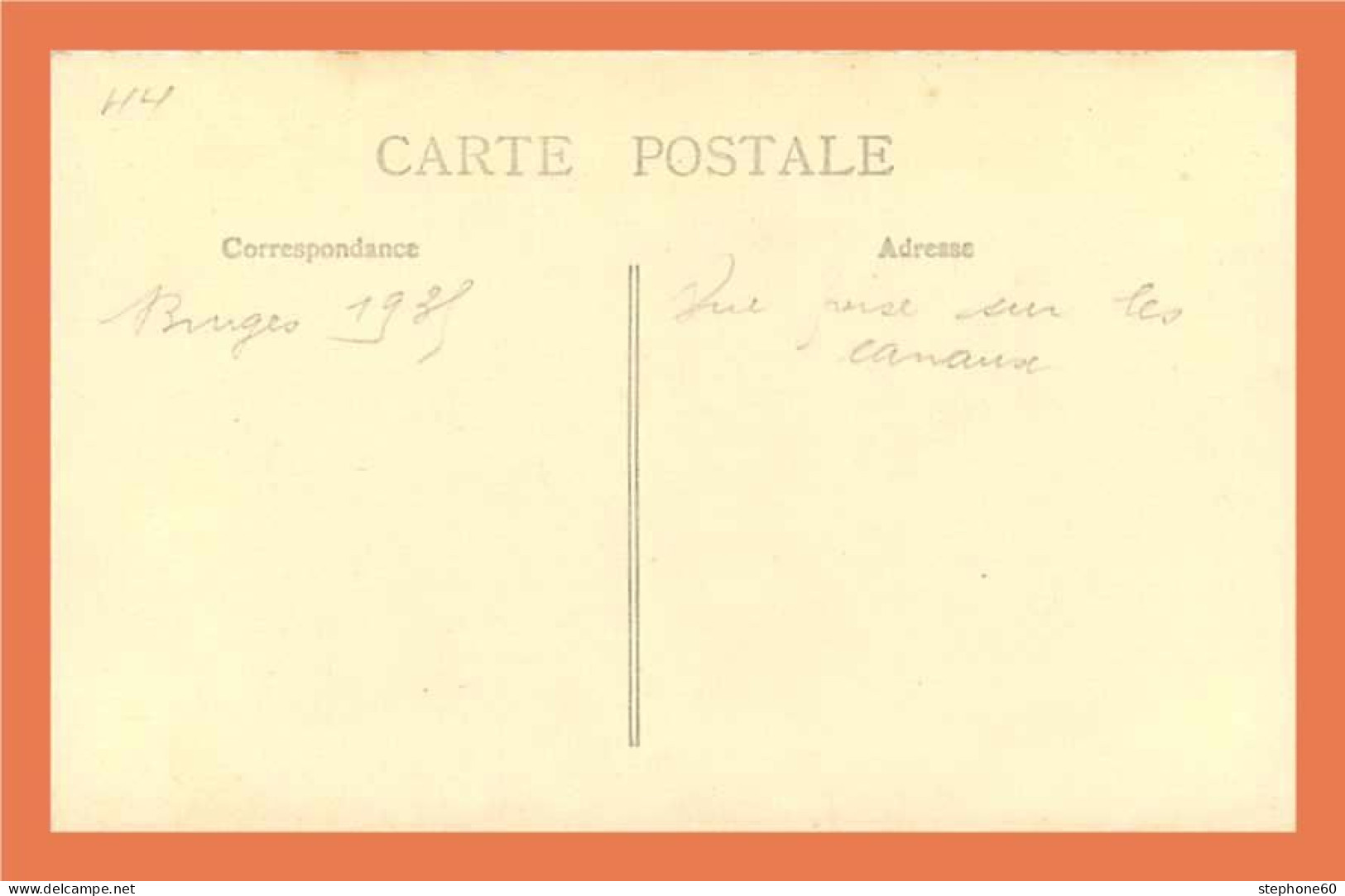 A428 / 059 BRUGGE Carte PHOTO !! Vue Prise Sur Les Canaux - Unclassified