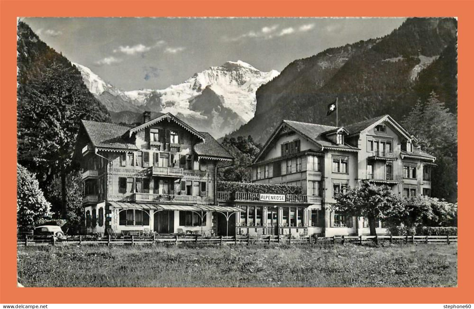 A478 / 635 Suisse Wilderswil Hotel Alpenrose ( Timbre ) - Wilderswil