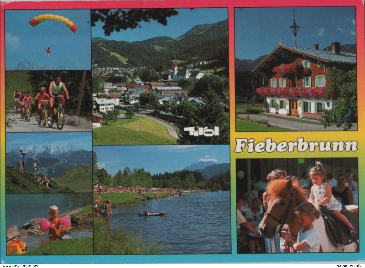 66264 - Österreich - Fieberbrunn - 6 Teilbilder - 1993 - Fieberbrunn