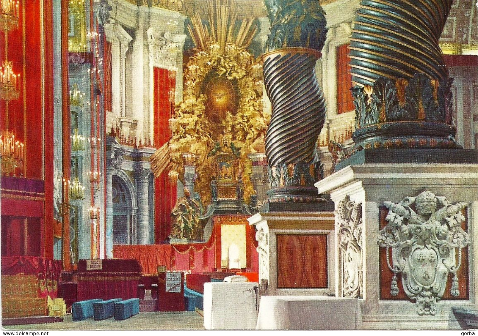 *CPM - VATICAN - Détail De L'Intérieur De La Basilique St Pierre - Vatican