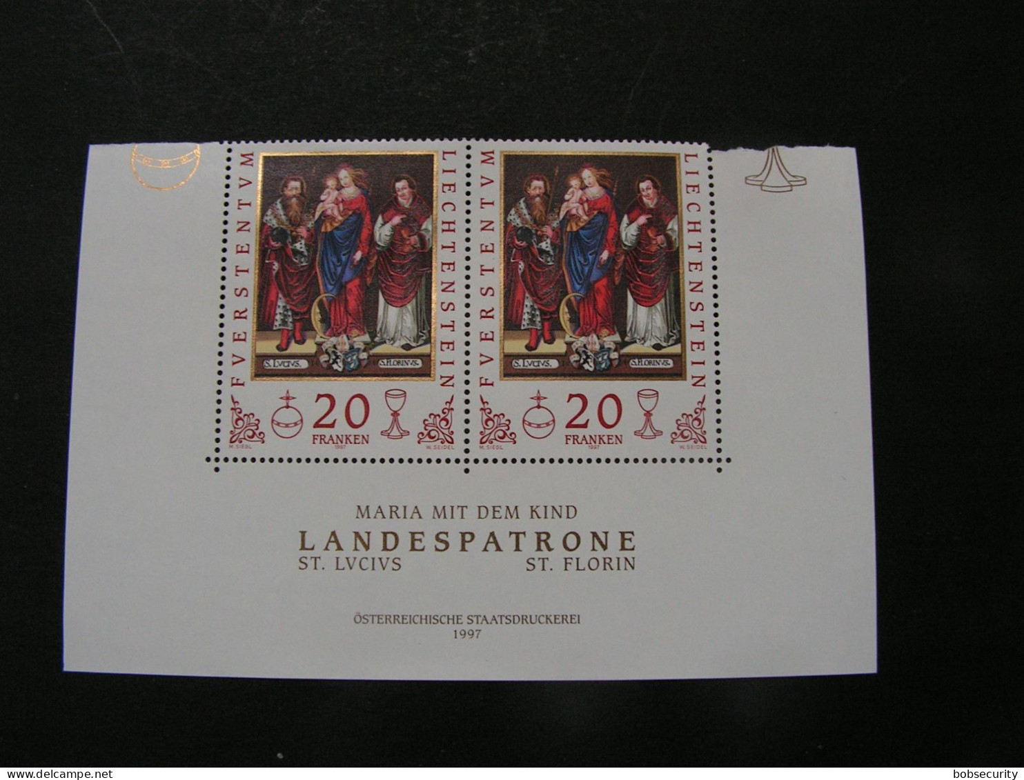 LIECHTENSTEIN 1997 Nr 1151  MNH  ** Luxe  2 X - Nuovi