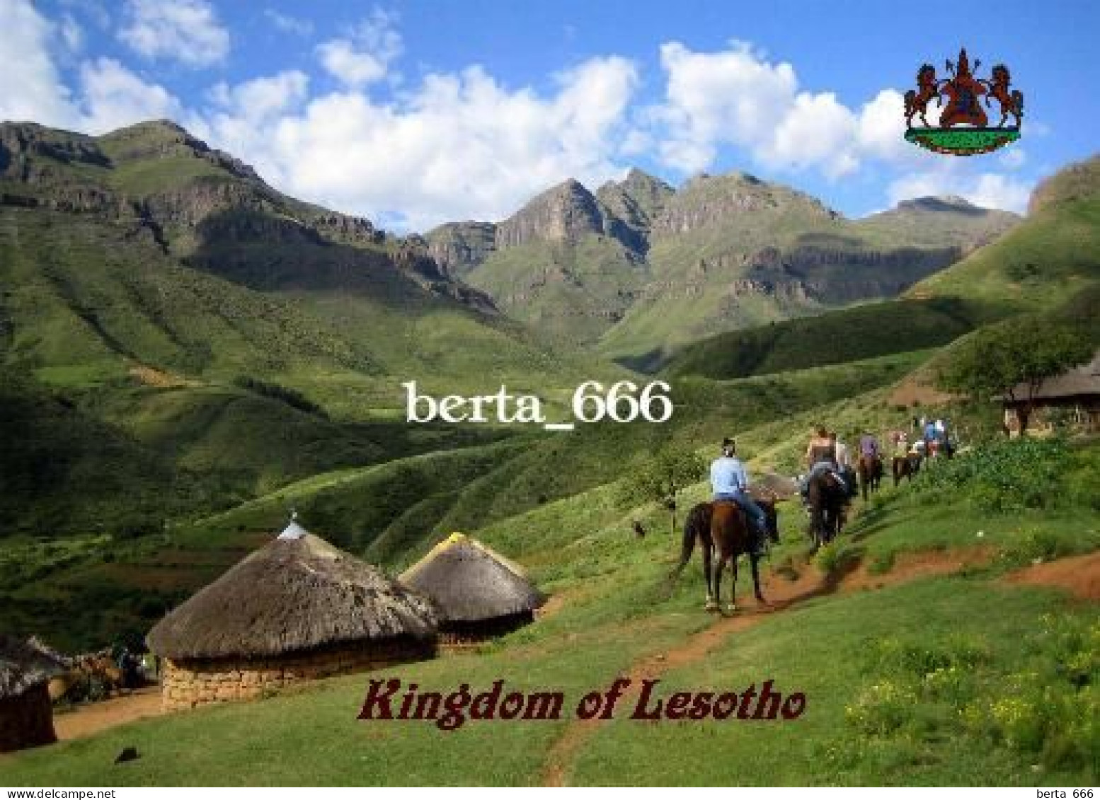 Kingdom Of Lesotho Landscape New Postcard - Lesotho