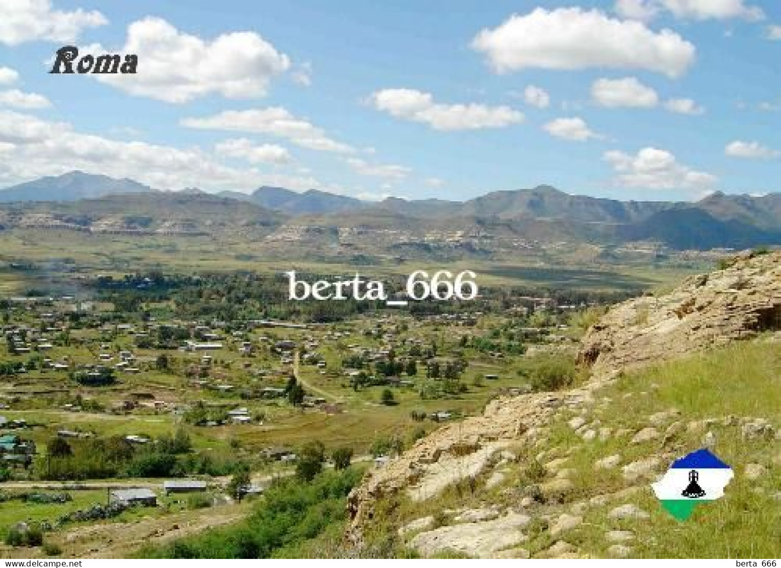 Lesotho Roma Aerial View New Postcard - Lesotho