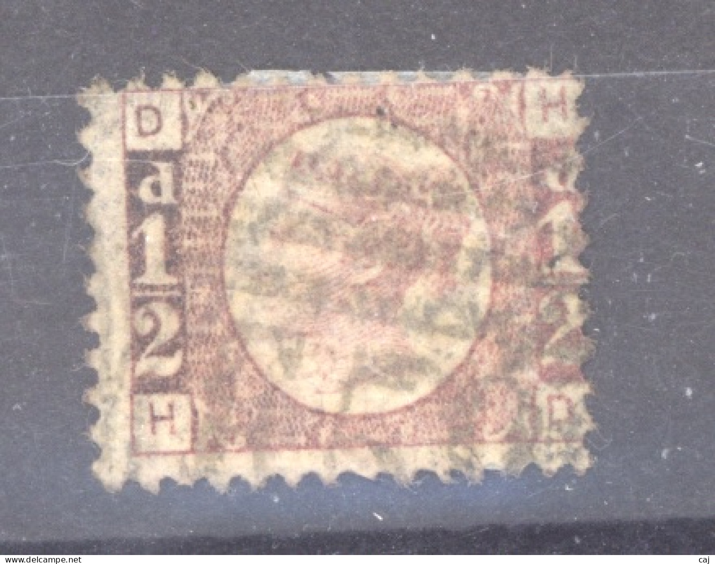 0gb  0665  -  Grande Bretagne  :  Yv  49  (o)  Planche 6 ,   Obl.  E58  Little River  Jamaïque - Used Stamps