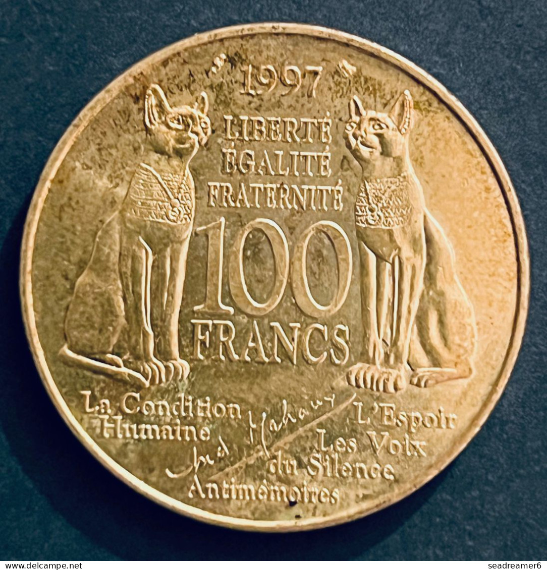 France Monnaie Pièce 100 Francs Argent, André MALRAUX, Année 1997, En TTB - 100 Francs