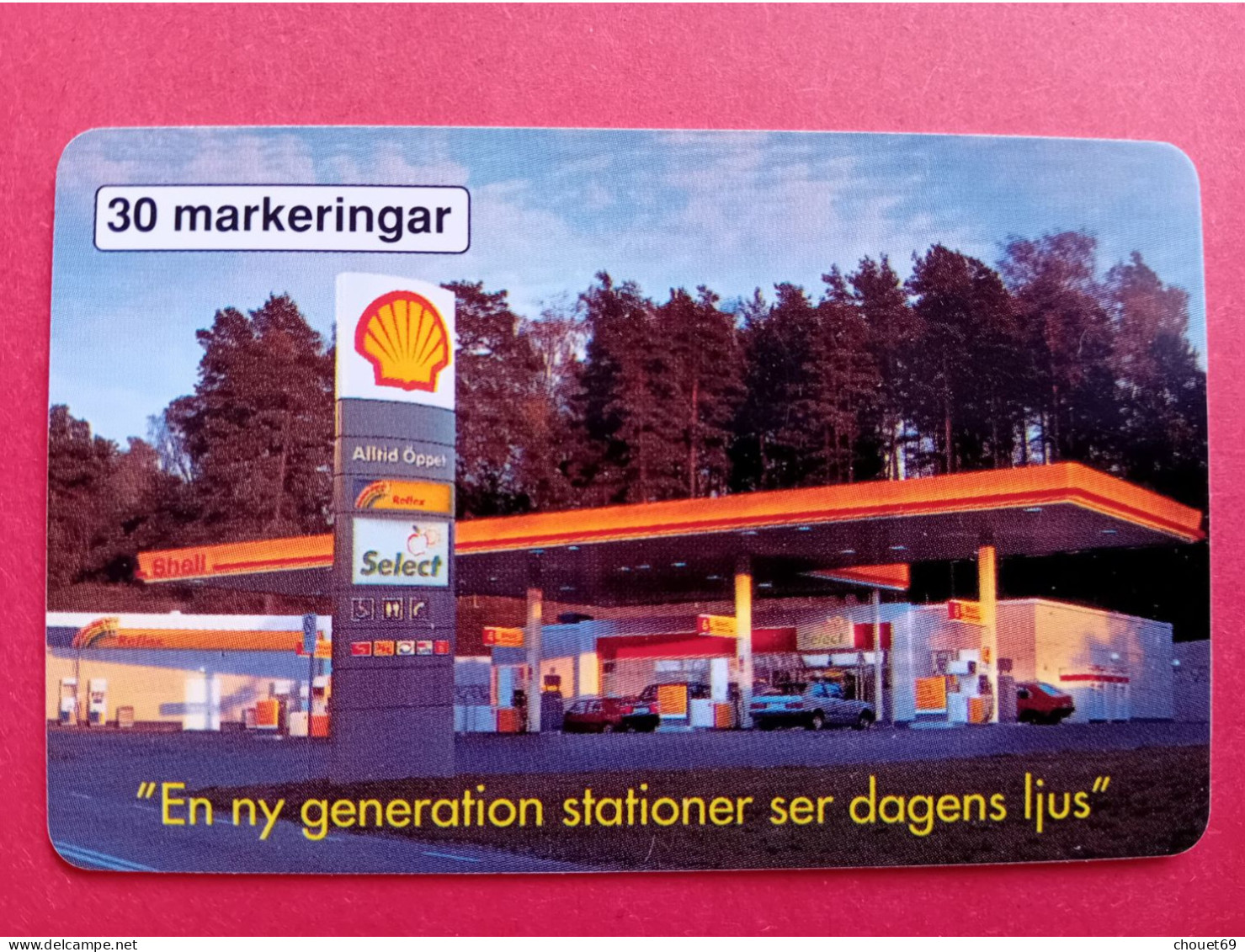 Shell Oil 30 Markeringar 10500 Ex 02/96 No Chip  (TS0320 Dummy - Suède