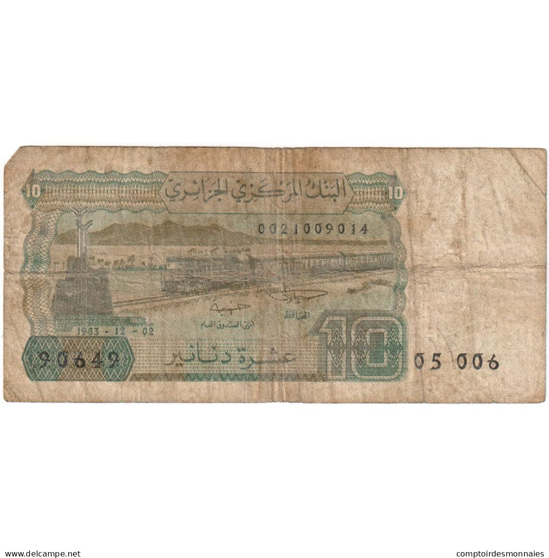 Algérie, 10 Dinars - Argelia