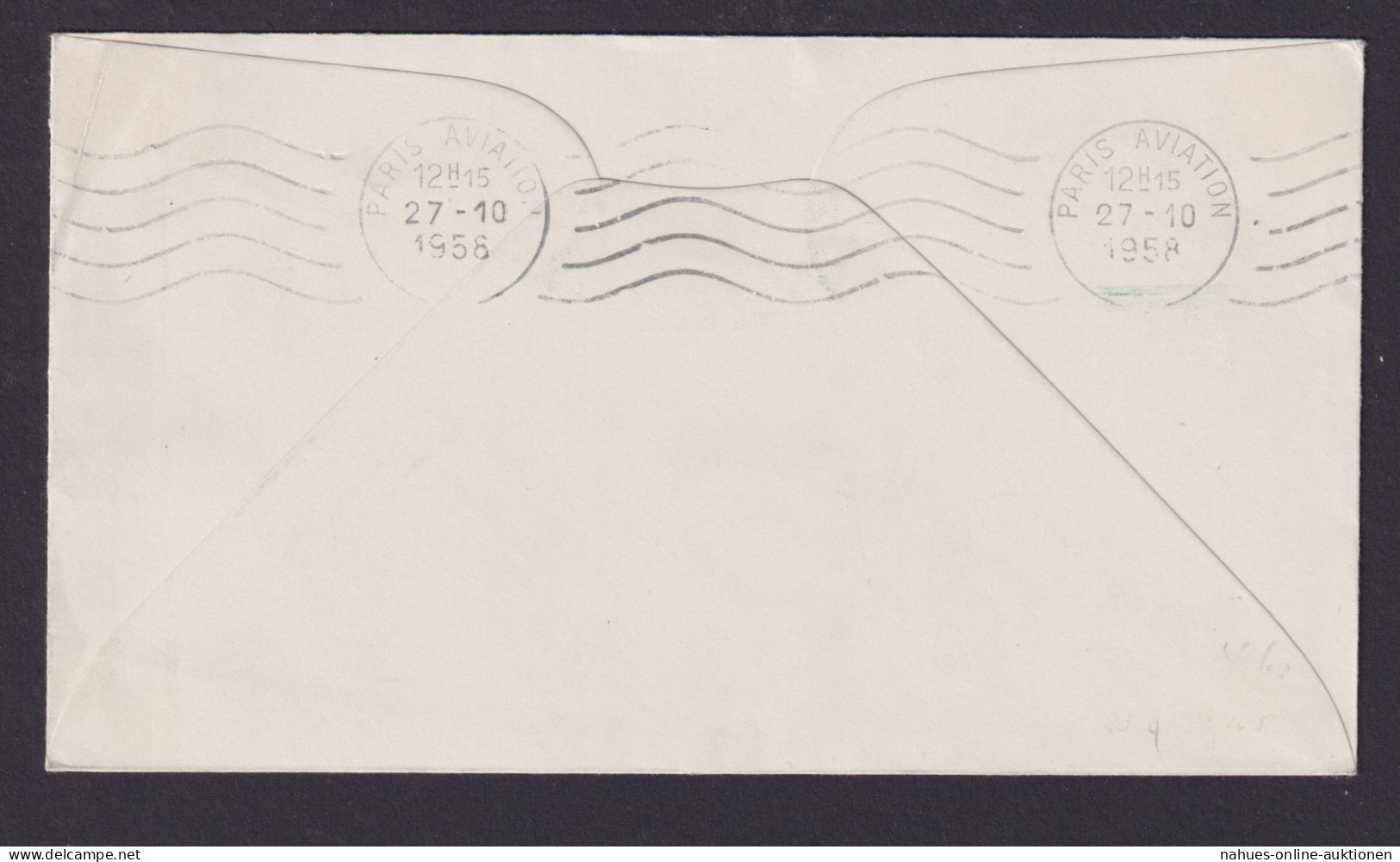 Flugpost Brief Air Mail Pan America Erstflug Jet Clipper New York Paris - Briefe U. Dokumente