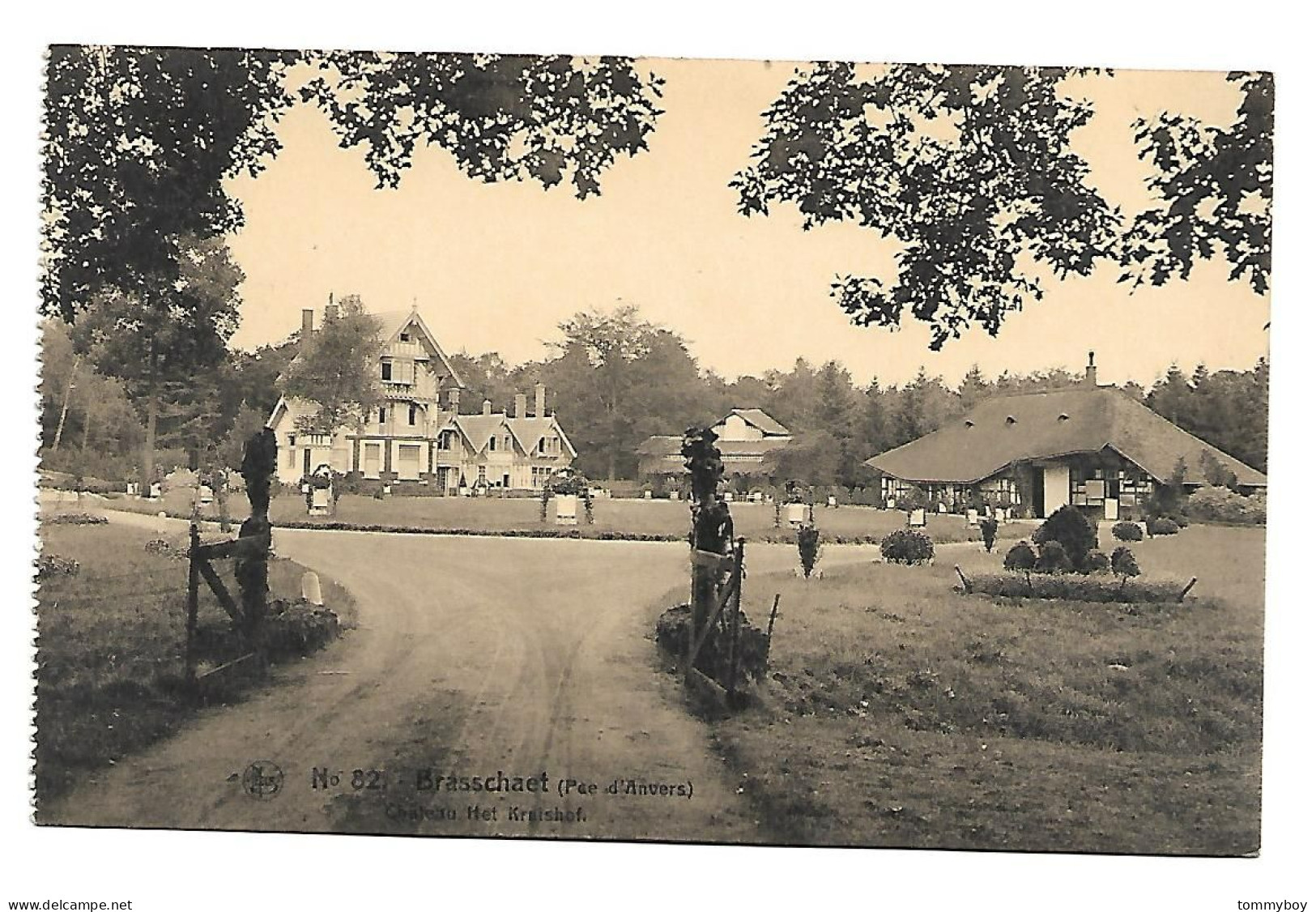 CPA Brasschaat -  Chateau Het Kruishof - Brasschaat