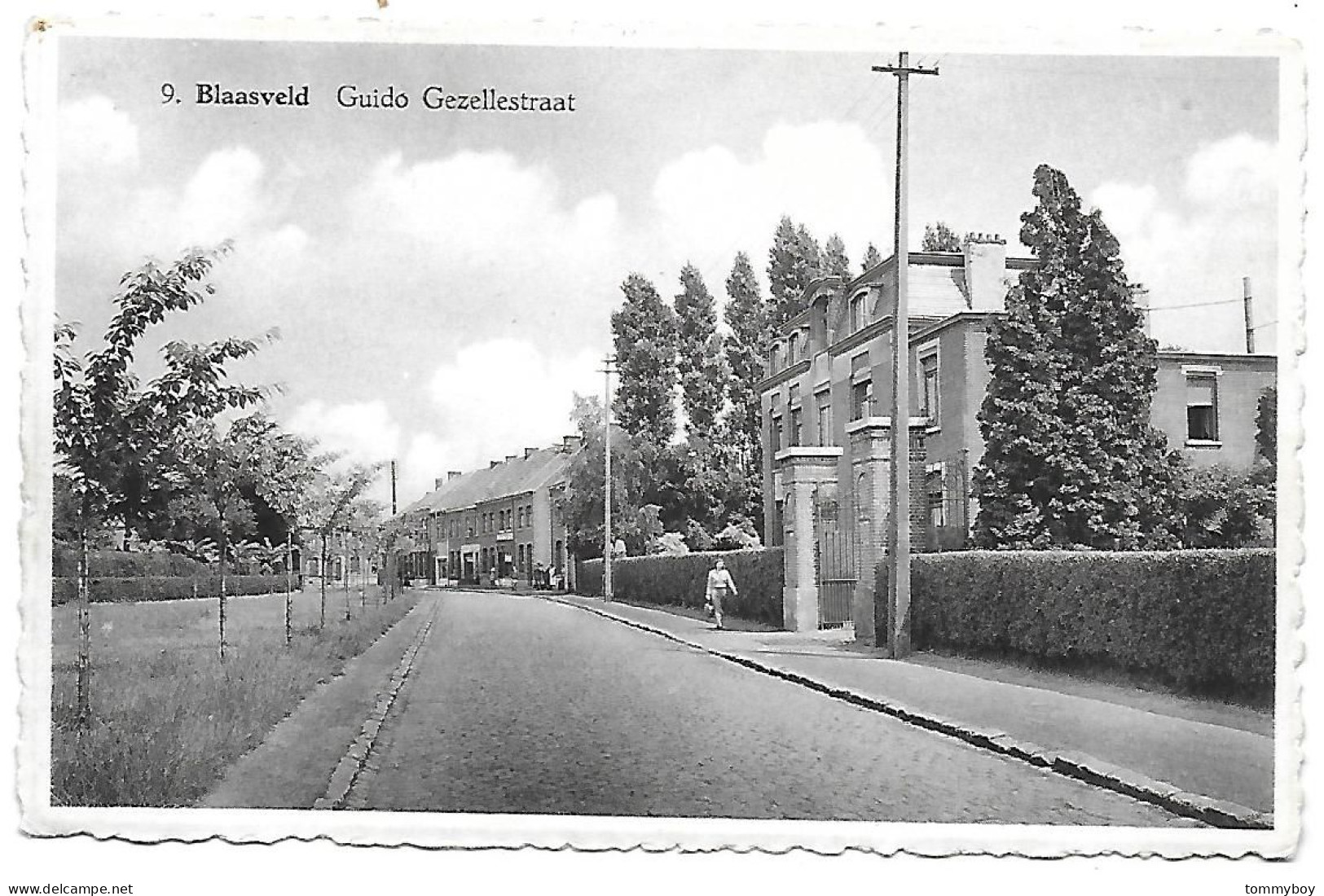 CPA Blaasvelt, Guido Gezellestraat - Willebrök