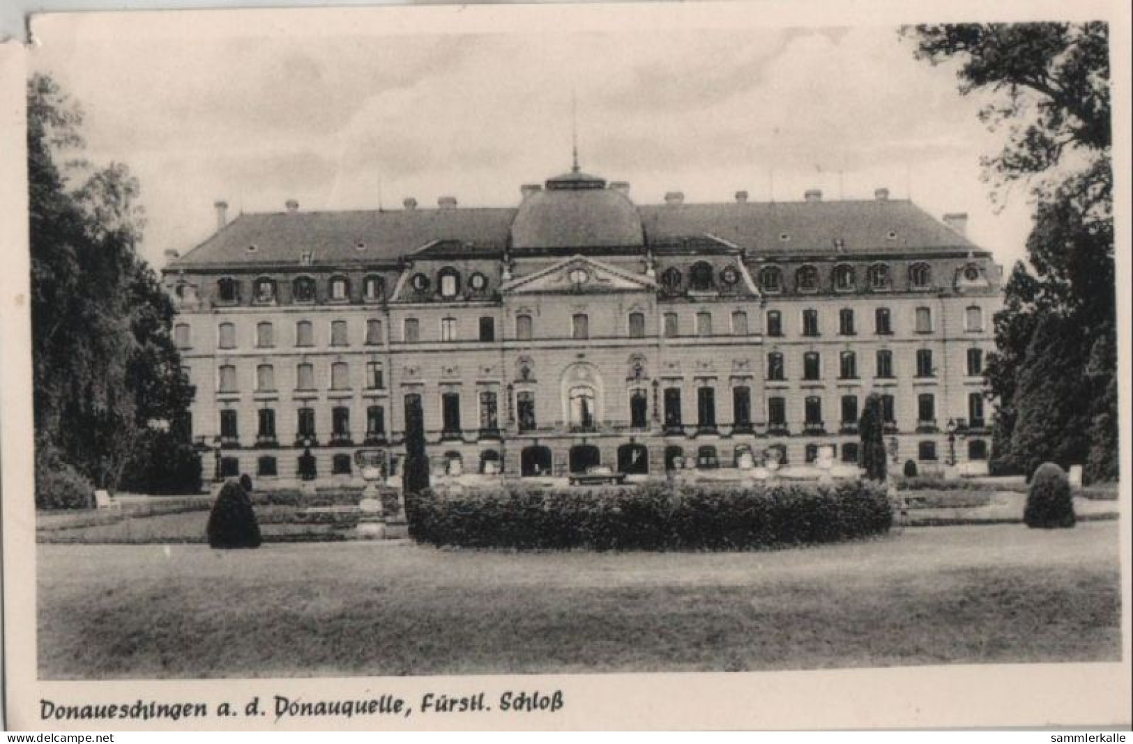 62779 - Donaueschingen - Fürstl. Schloss - 1955 - Donaueschingen