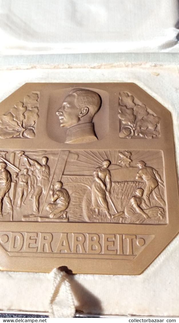 Spectacular Bronze Medal In Box Original  1911 Germany Poland Silesia Ostdeutsche Ausstellung Posen - Sonstige & Ohne Zuordnung