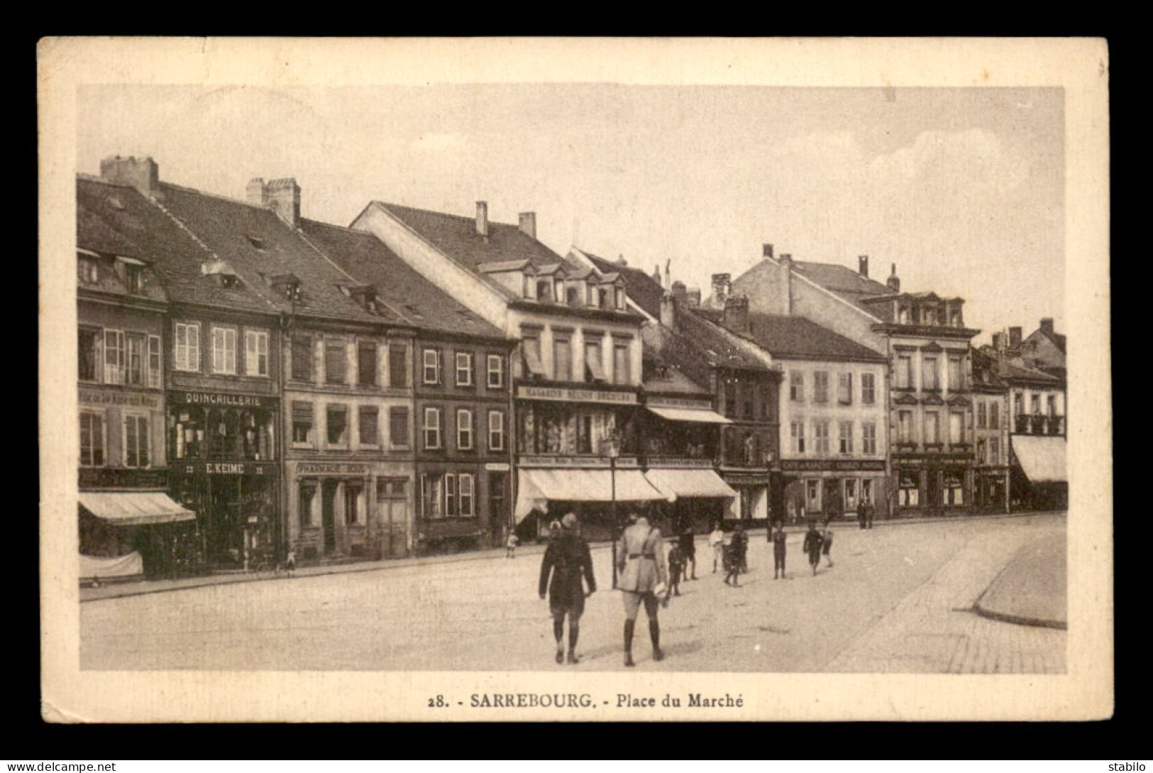 57 - SARREBOURG - PLACE DU MARCHE - MAGASINS REUNIS DREYFUS - Sarrebourg