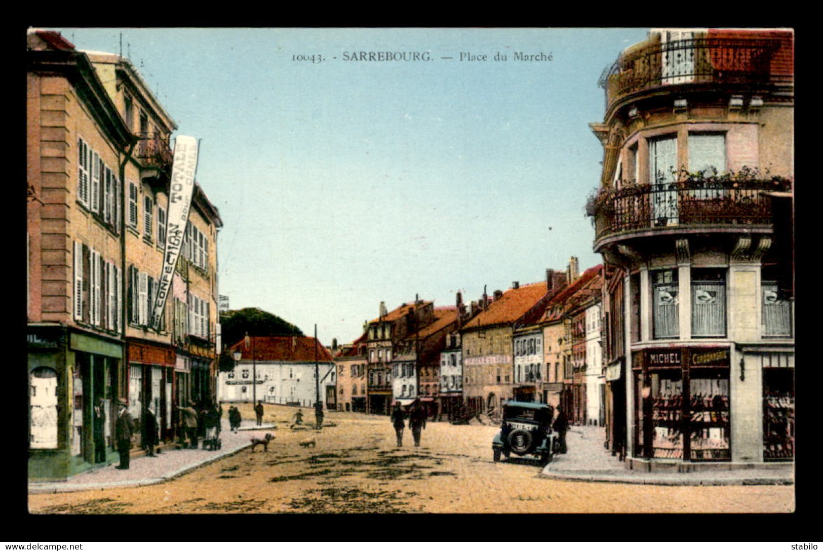 57 - SARREBOURG - PLACE DU MARCHE - CORDONNERIE MICHEL - Sarrebourg