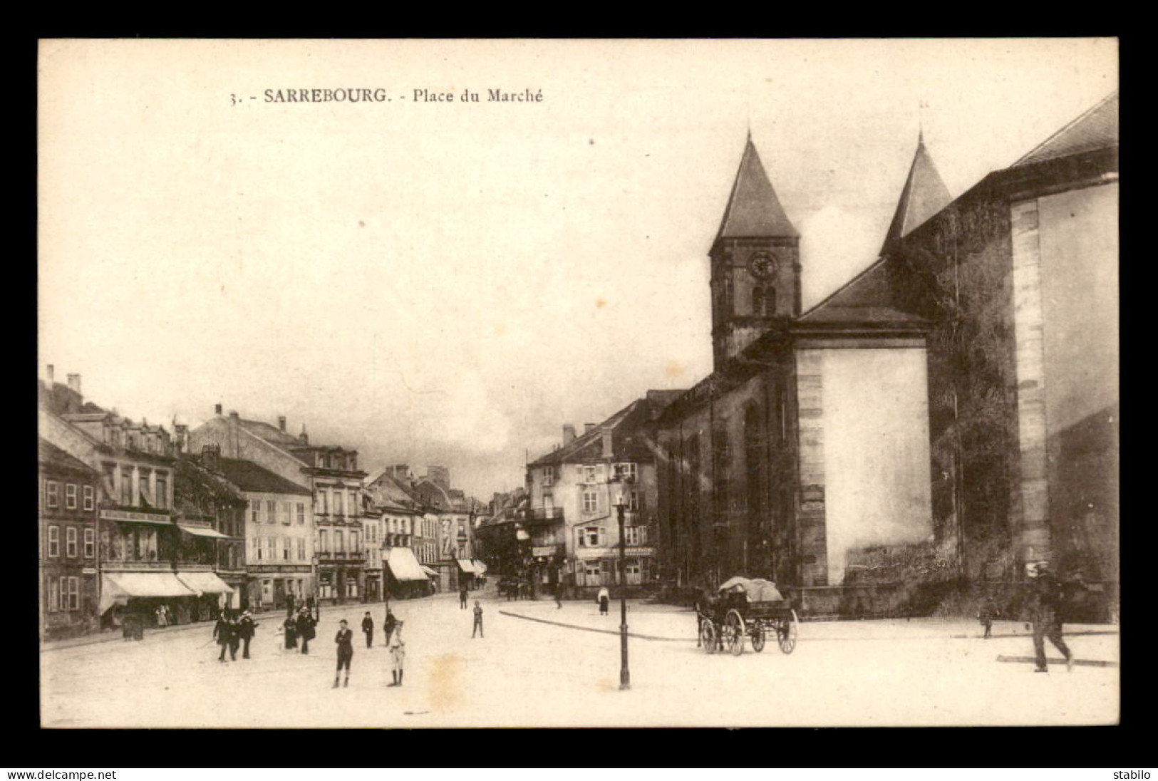 57 - SARREBOURG - PLACE DU MARCHE - MAGASINS REUNIS DREYFUS - Sarrebourg