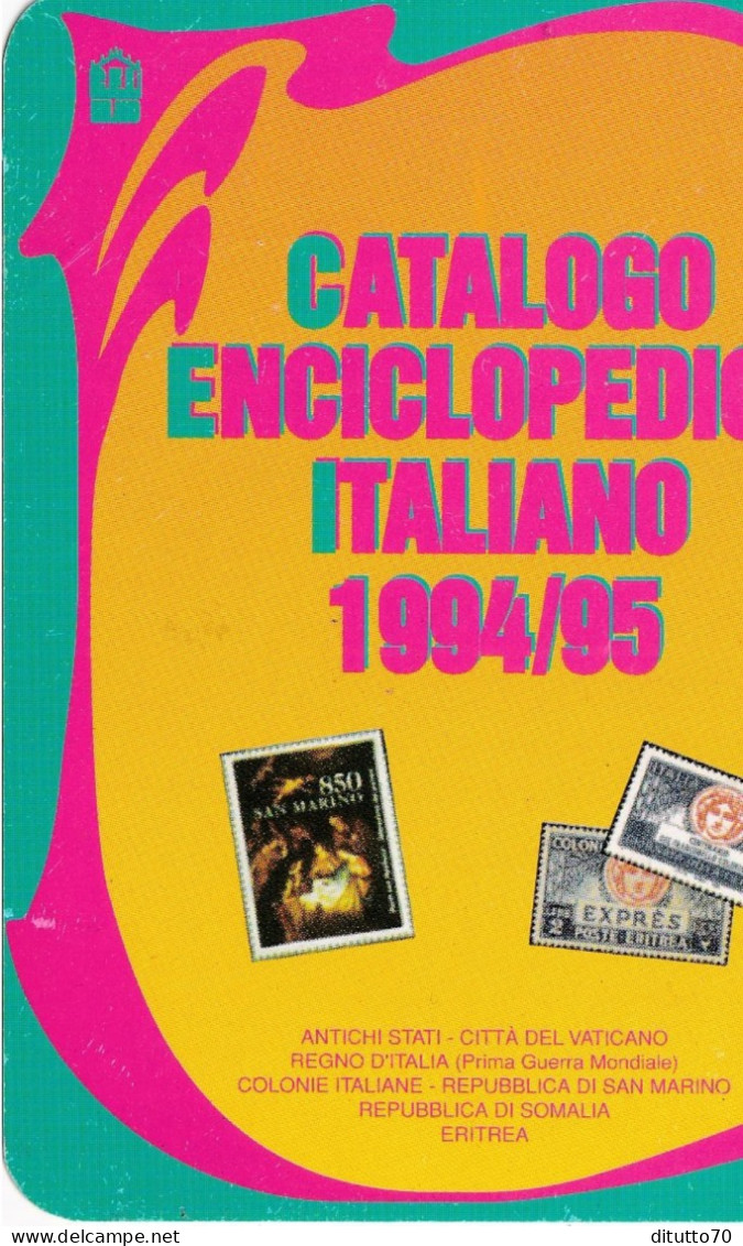 Calendarietto - Catalogo Enciclopedico Italiano - Anno 1994 - Formato Piccolo : 1991-00