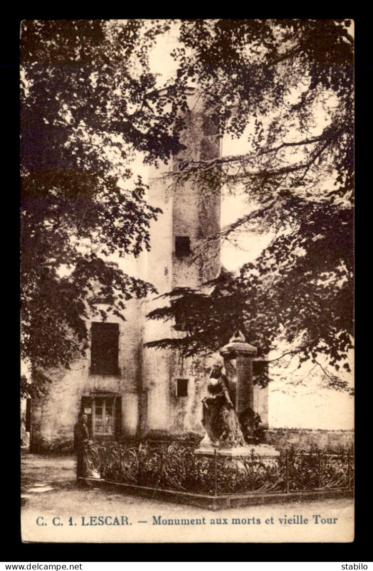 64 - LESCAR - MONUMENT AUX MORTS - Lescar