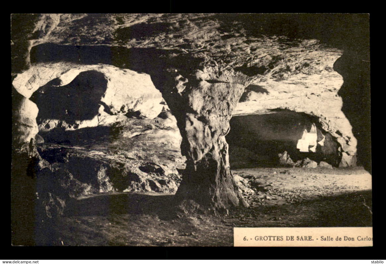 64 - SARE - LES GROTTES - SALLE DON CARLO - Sare