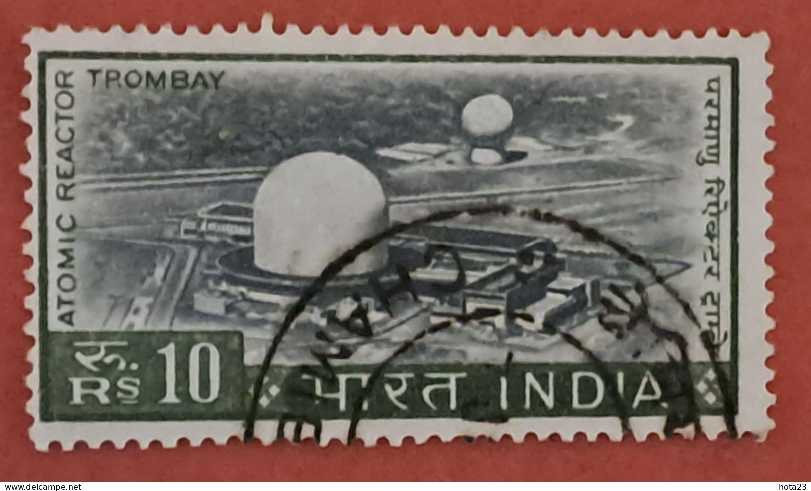 (!) India 1965. Atomic Reactor. Michel 400  Used - Gebruikt