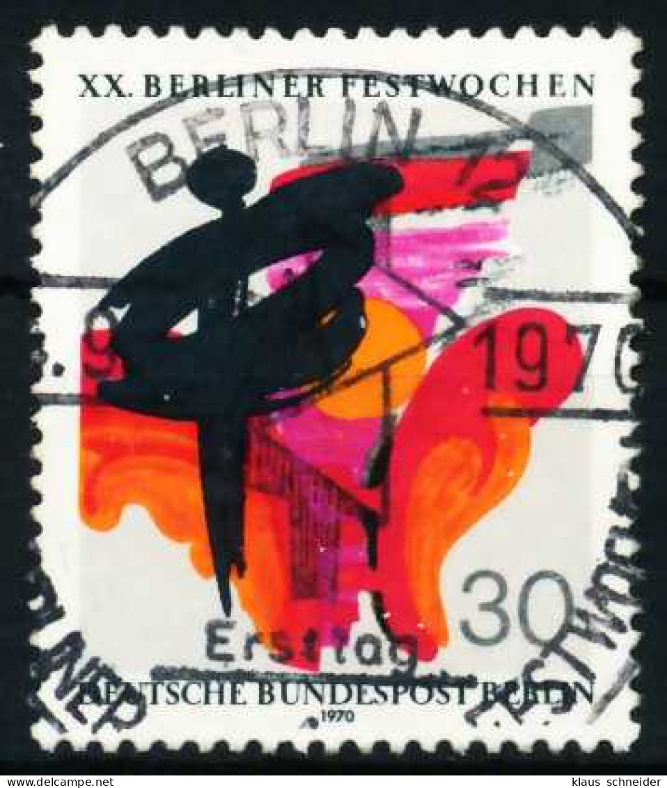 BERLIN 1970 Nr 372 Zentrisch Gestempelt X639C4A - Gebraucht