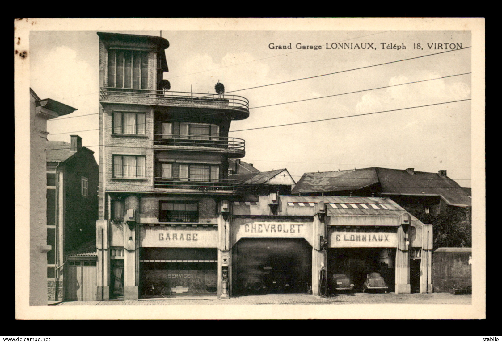 BELGIQUE - VIRTON - GRAND GARAGE LONNIAUX - Virton