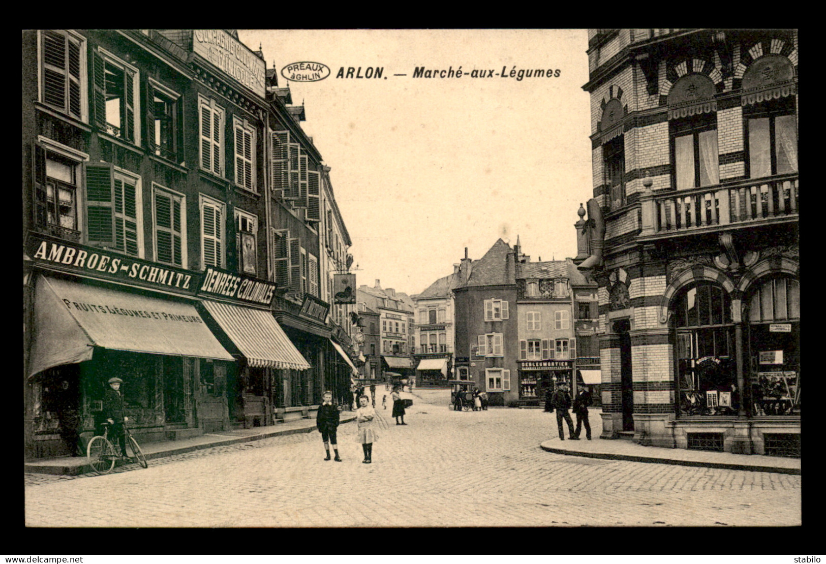 BELGIQUE - ARLON - MARCHE AUX LEGUMES - Arlon