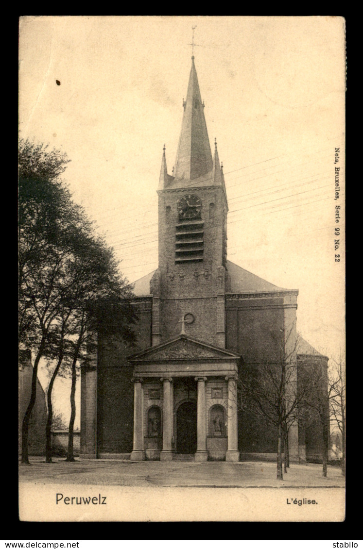 BELGIQUE - PERUWELZ - L'EGLISE - Péruwelz