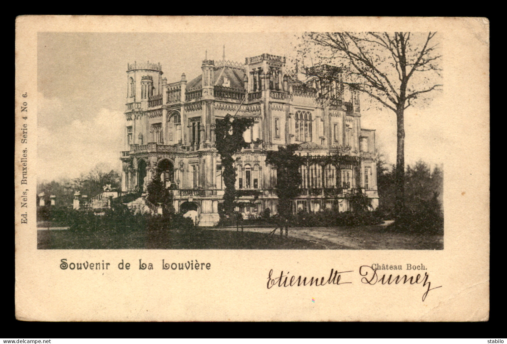 BELGIQUE - LA LOUVIERE - CHATEAU BOCH - La Louvière