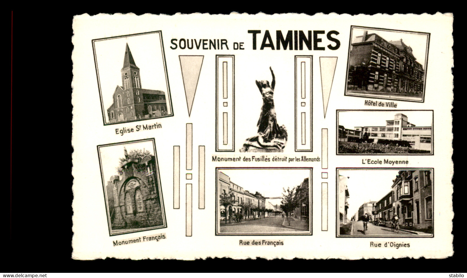 BELGIQUE - TAMINES - SOUVENIR MULTIVUES - Sambreville