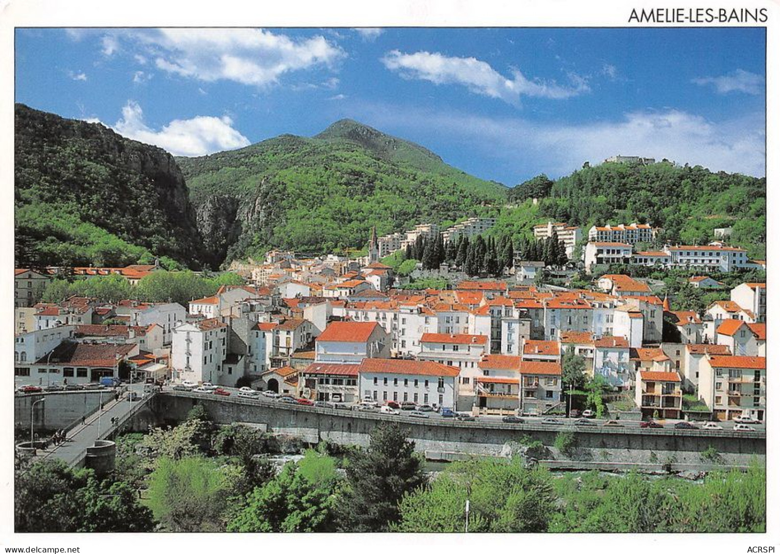 66 Amélie-les-Bains-Palalda  Station Climatique Vue Générale  (Scan R/V) N°   50   \MT9125 - Ceret