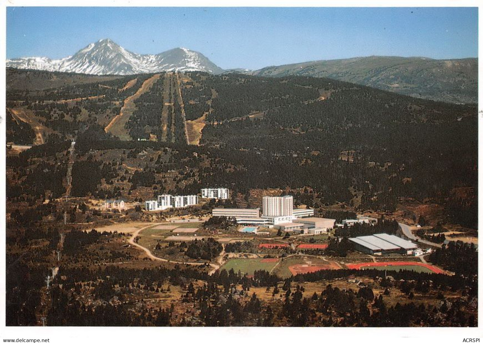 66  Font-Romeu-Odeillo-Via  Vue Aérienne Du Lycée D'altitude  (Scan R/V) N°   19   \MT9120 - Prades