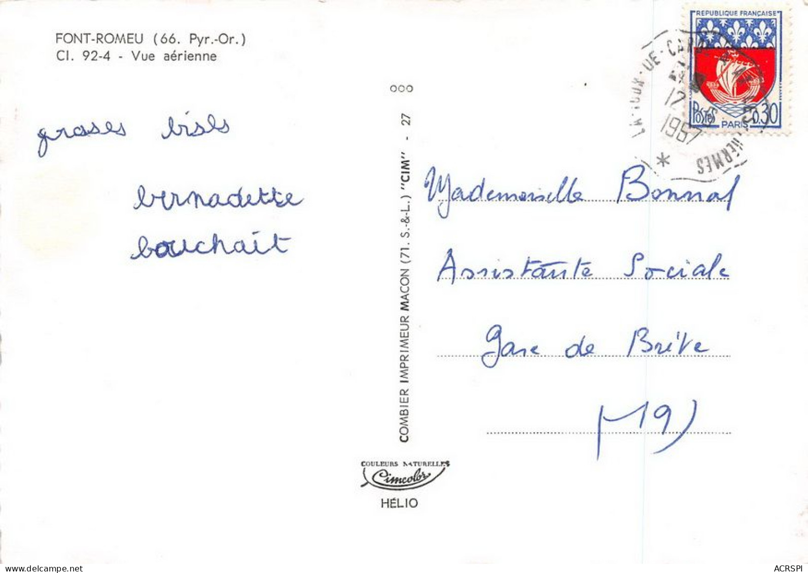 66  Font-Romeu-Odeillo-Via  Vue Aérienne (Scan R/V) N°   17   \MT9120 - Prades