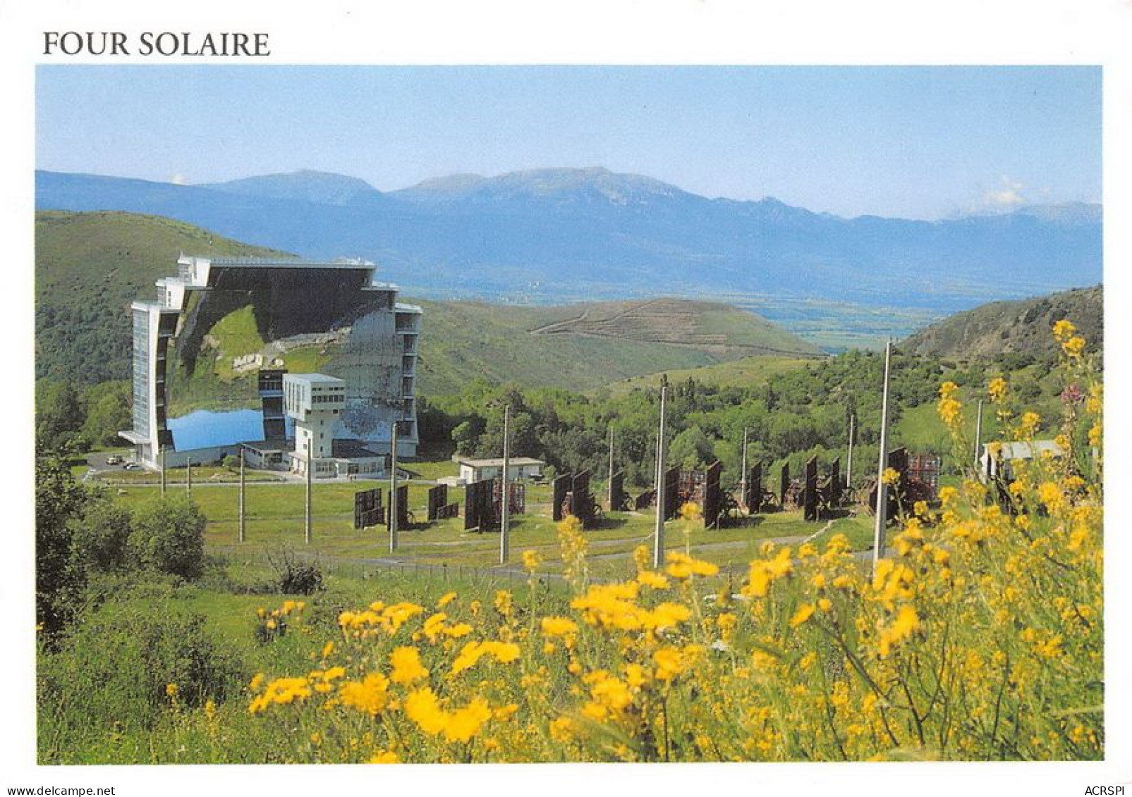 66  Font-Romeu-Odeillo Le Four Solaire  Le Miroir  (Scan R/V) N°   41   \MT9120 - Prades