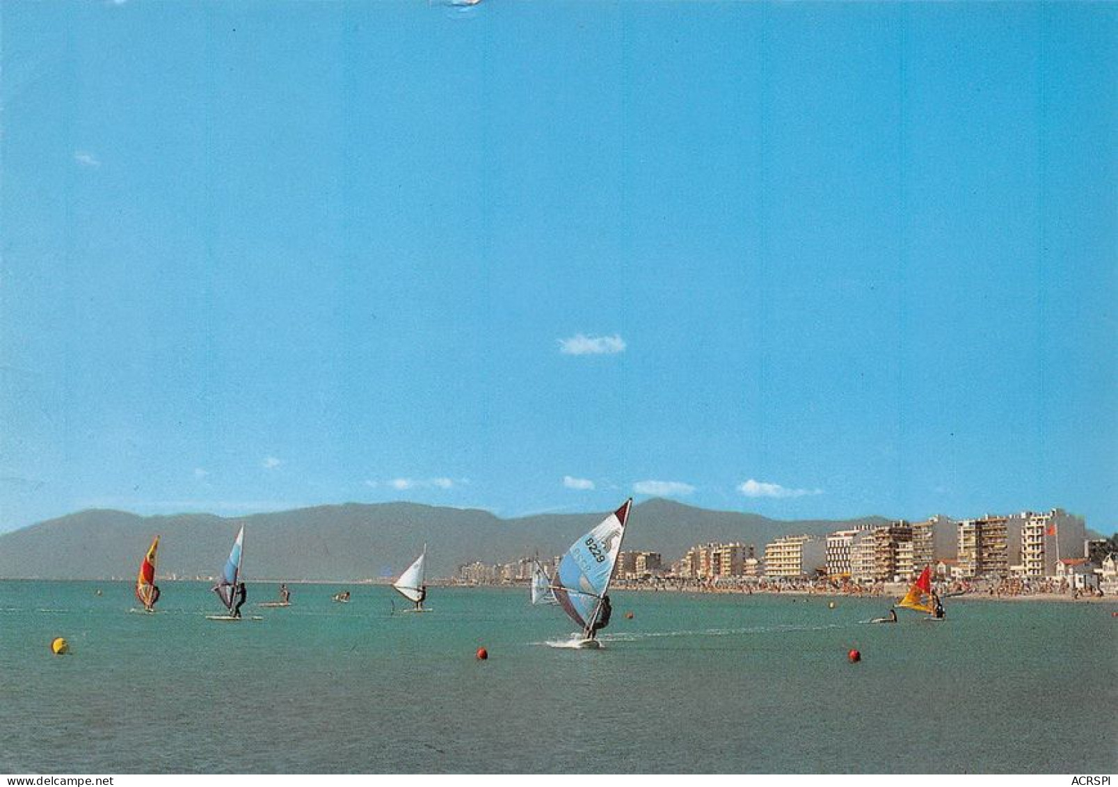 66  CANET PLAGE En Rousillon Vue Panoramique  (Scan R/V) N°   33   \MT9119 - Canet En Roussillon