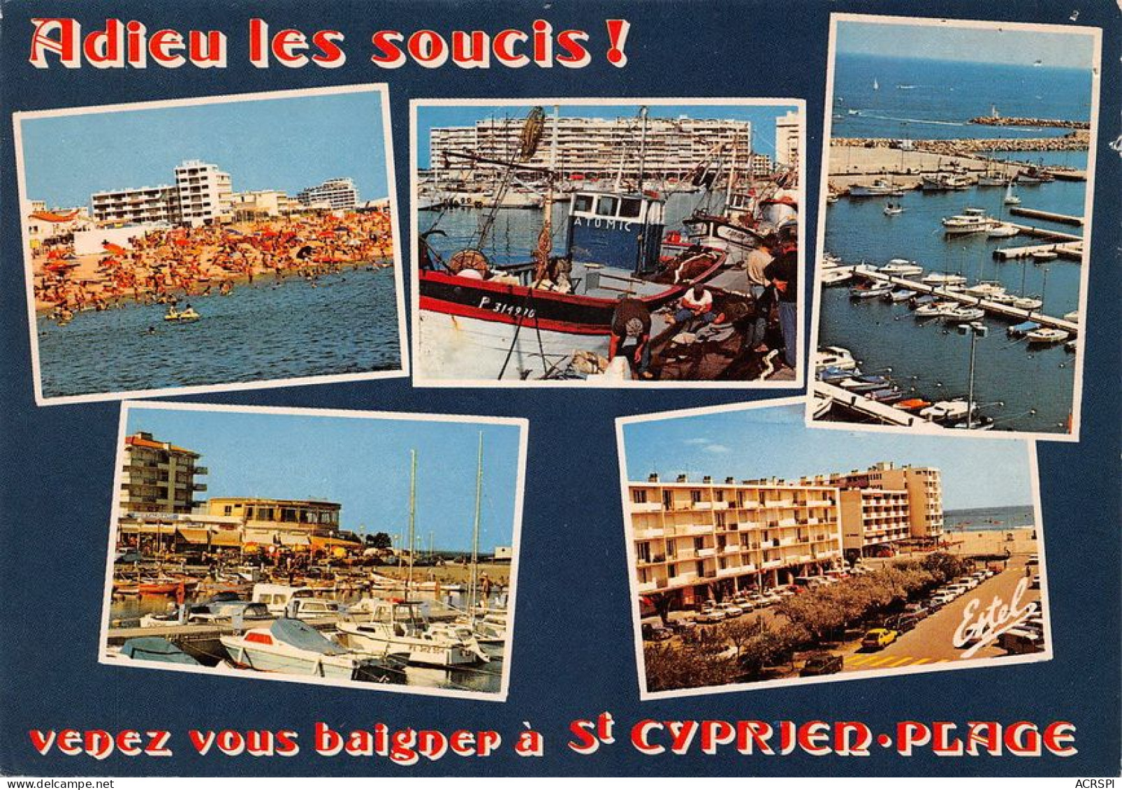 66  Saint-Cyprien  Adieu Les Soucis (Scan R/V) N°   28   \MT9118 - Saint Cyprien