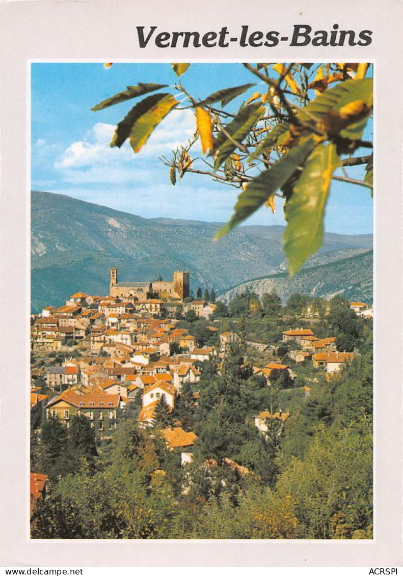 66  Vernet-les-Bains Vue Générale Sur Le Vieux Village édition Combier  N° 46  \MT9117 - Prades