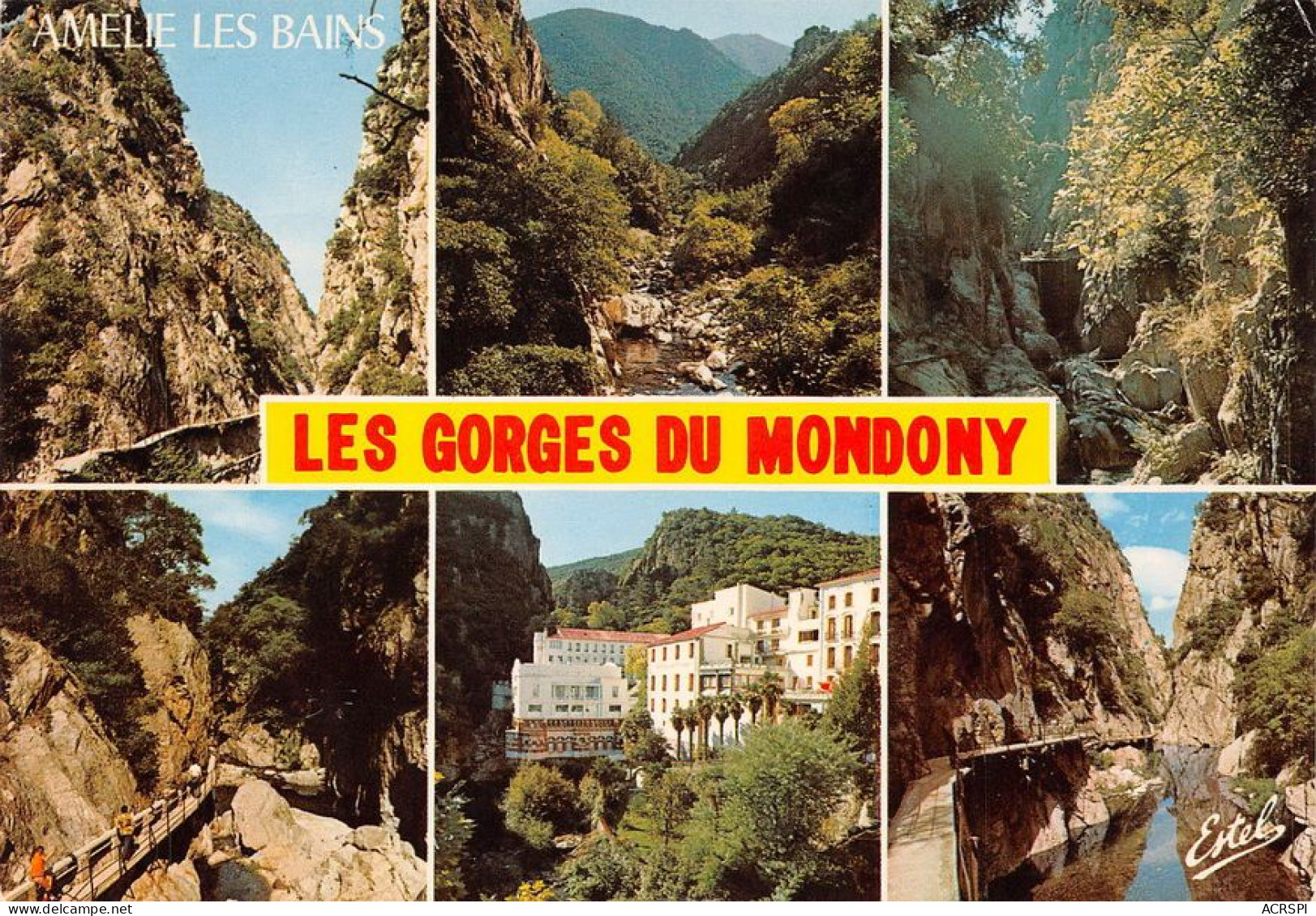 66  Amélie-les-Bains-Palalda Les Gorges De Mondony      (Scan R/V) N°   5   \MT9134 - Ceret