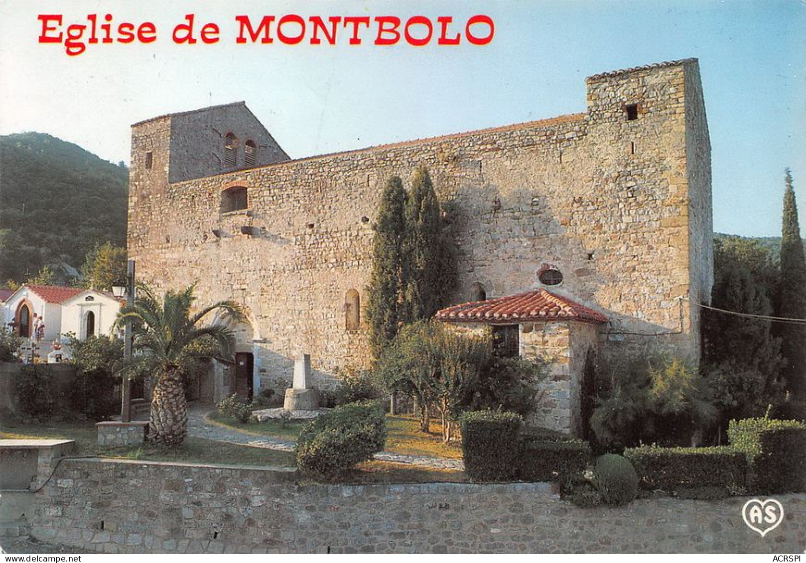 66    Amélie Les Bains  église De Montbolo  (scan R/V) N°   43   \MT9131 - Ceret