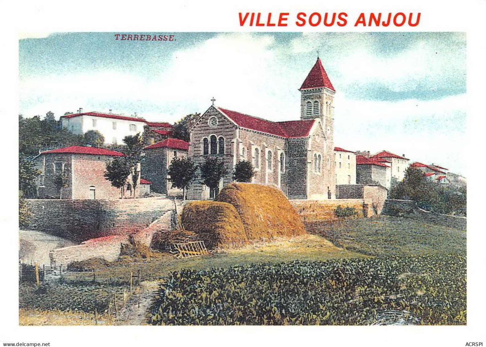 38 Ville-sous-Anjou Vue Du Quartier De Terrebasse  (Scan R/V) N°  29   \MT9152 - Voreppe