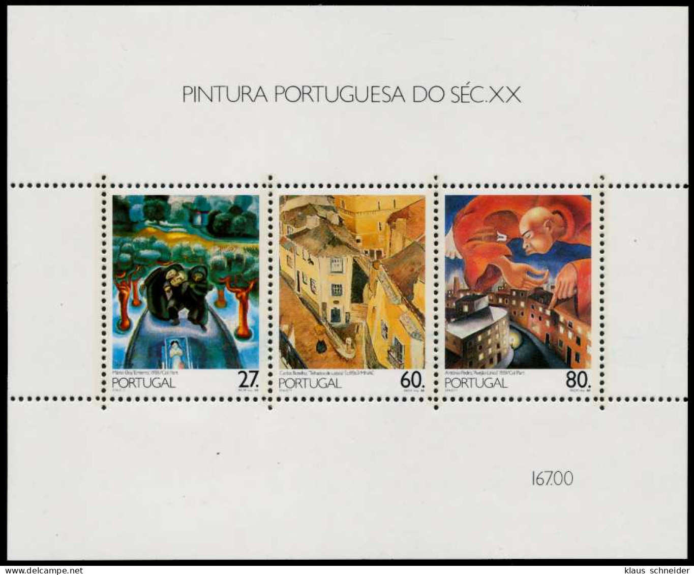 PORTUGAL Block 61 Postfrisch S00D006 - Blocs-feuillets