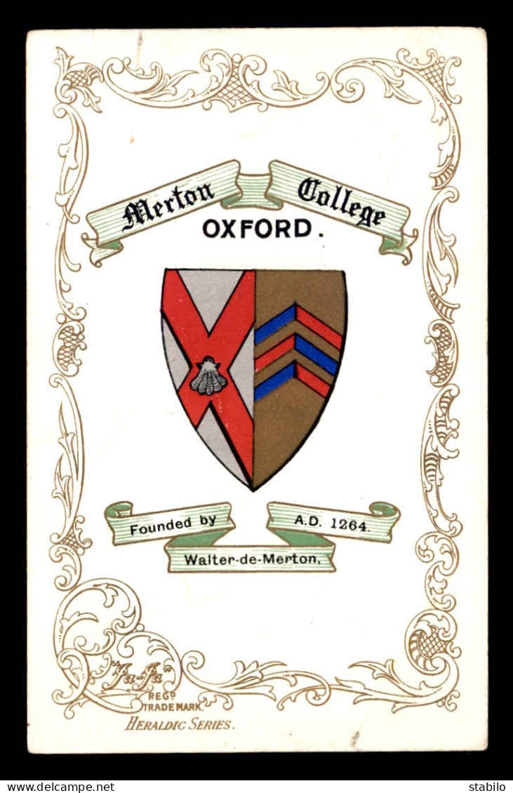 ROYAUME-UNI - ANGLETERRE - OXFORD - HERALDIC SERIE - Oxford