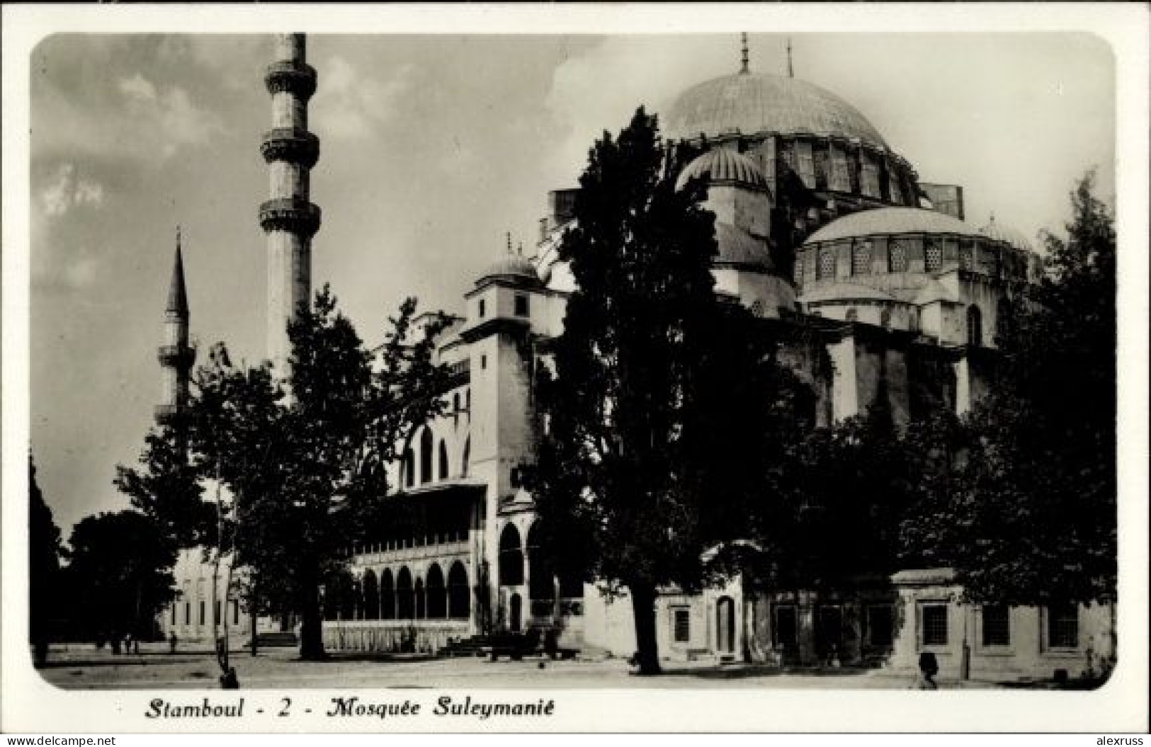 Postcard Constantinople Istanbul Turkey, Suleymaniye Mosque, Islam, Unposted VF - Islam