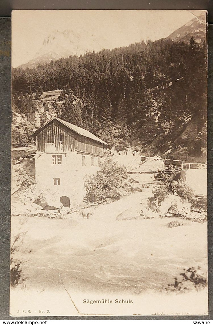 SUISSE , SAGEMUHLE SCHULS , LOT 146 - Scuol