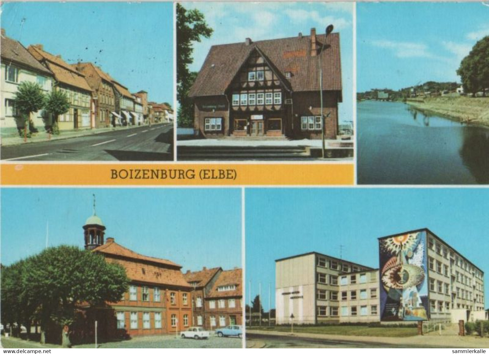 82710 - Boizenburg - U.a. Hafen Mit VEB Elbe-Werften - 1978 - Boizenburg