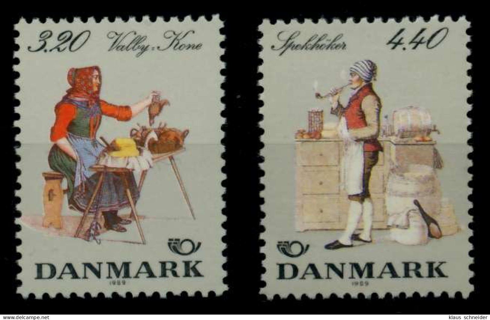 DÄNEMARK 1989 Nr 947-948 Postfrisch S02D586 - Neufs